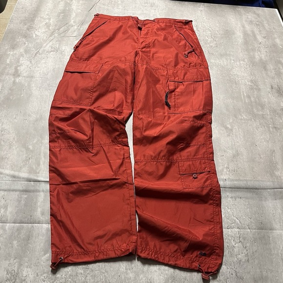 American Eagle Outfitters Jackets & Blazers - American Eagle Outfitters AE Performance Mens Red Cargo Ski Snow Pants Women 8